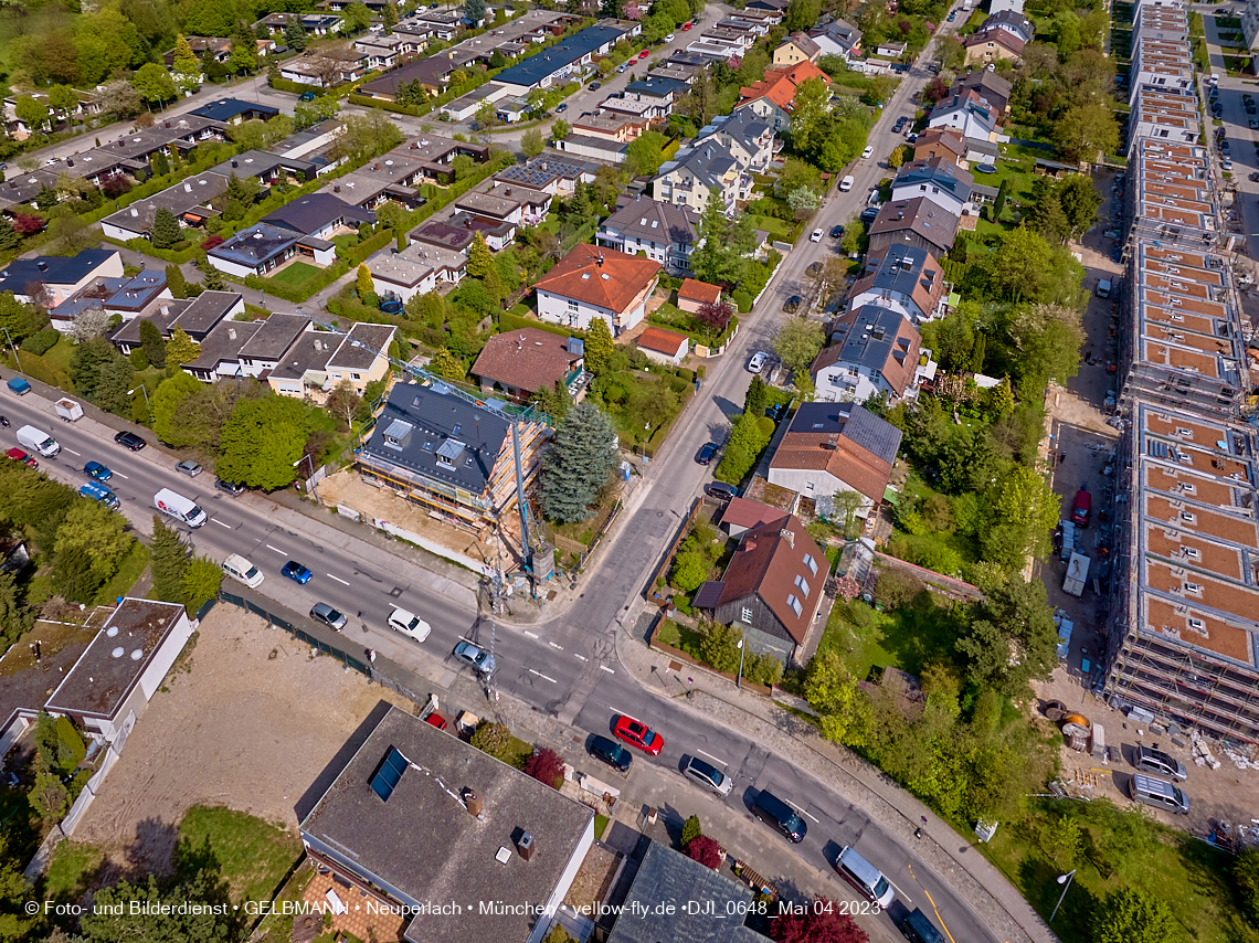04.05.2023 - Luftbilder vom Haus für Kinder in Neuperlach